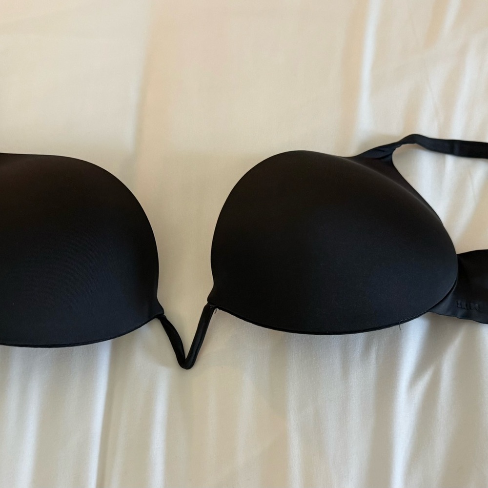Skims Ultimate Deep V Push-Up Bra Black 38 C